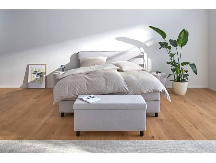Truhe S.OLIVER, natur, Stoff, Truhen, Truhe, mit Stauraum