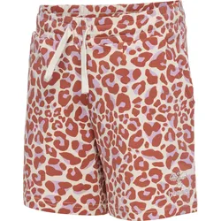 HUMMEL hmlJUMPY AOP SHORTS copper brown 104