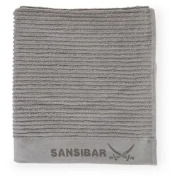 Handtuch SANSIBAR COAST (LB 100x50 cm) - grau - LB 100x50 cm