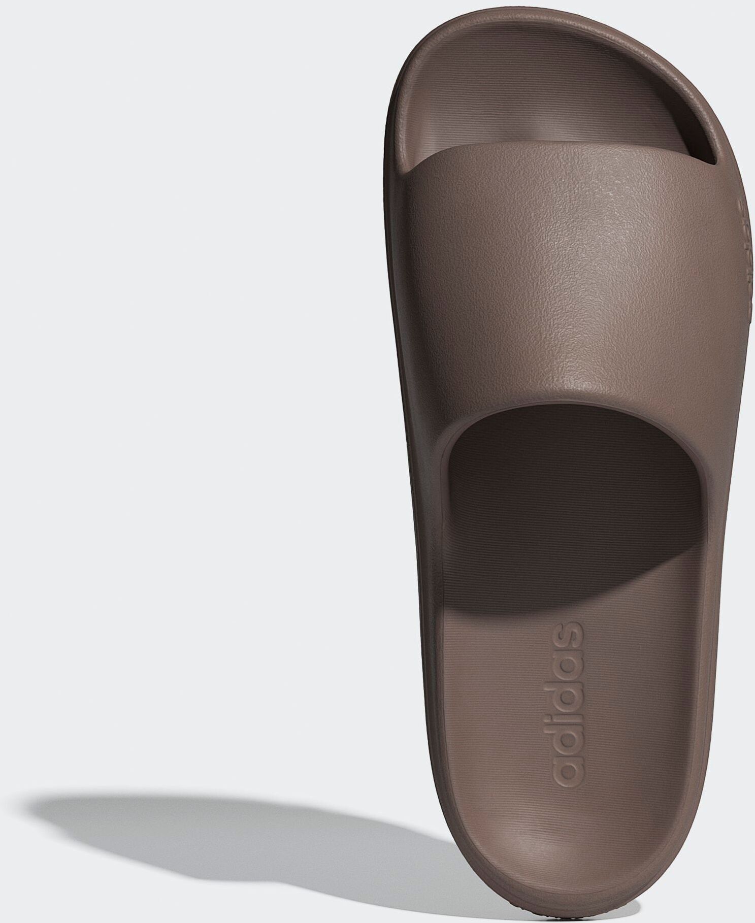 Badesandale ADIDAS SPORTSWEAR "LUMIA ADILETTE", Damen, Gr. 43, braun (trace braun, trace braun, trace braun), Synthetik, Schuhe Badesandale, Badelatschen trace braun, trace braun, trace braun 43