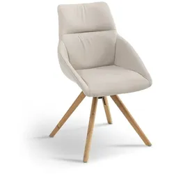 MAISON Stuhl Ontario Leder Cream