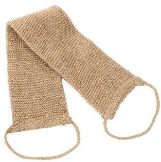 Everyday Crate Heavy Duty Double Sided Jute Back Scrubber Set With Gloves For Deep Exfoliating Shower Care back Comb