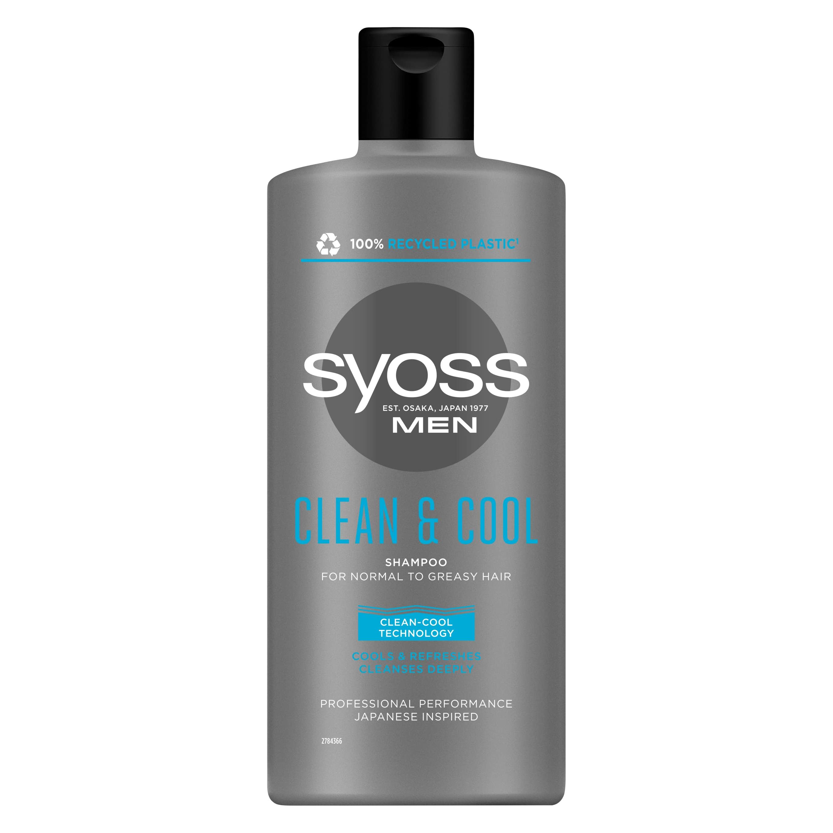 Syoss Men Clean & Cool (Flüssiges Shampoo, 440 ml) (9000101277197)