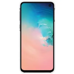 Samsung LED Back Cover (Samsung Galaxy S10e), Smartphone Hülle, Weiss