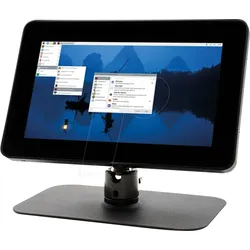 KKSB CASE 62041 - Gehäuse für Raspberry Pi 5 & 7" Display V2, Alu, schwarz