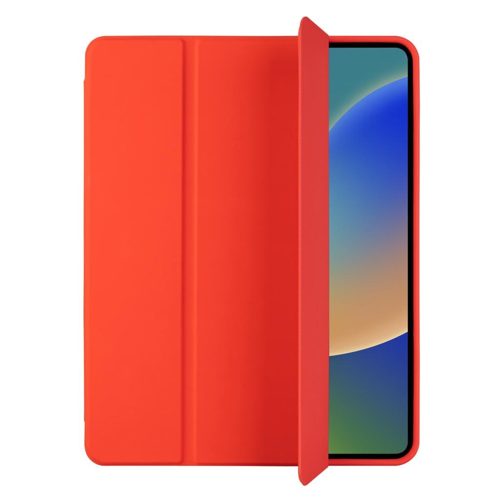 Fixed Padcover für Apple iPad Pro 13" (2024) mit Ständer, Sleep- und Wake-Unterstützung, rot (Apple iPad Pro 13 2024) (FIXPC-1324-RD)