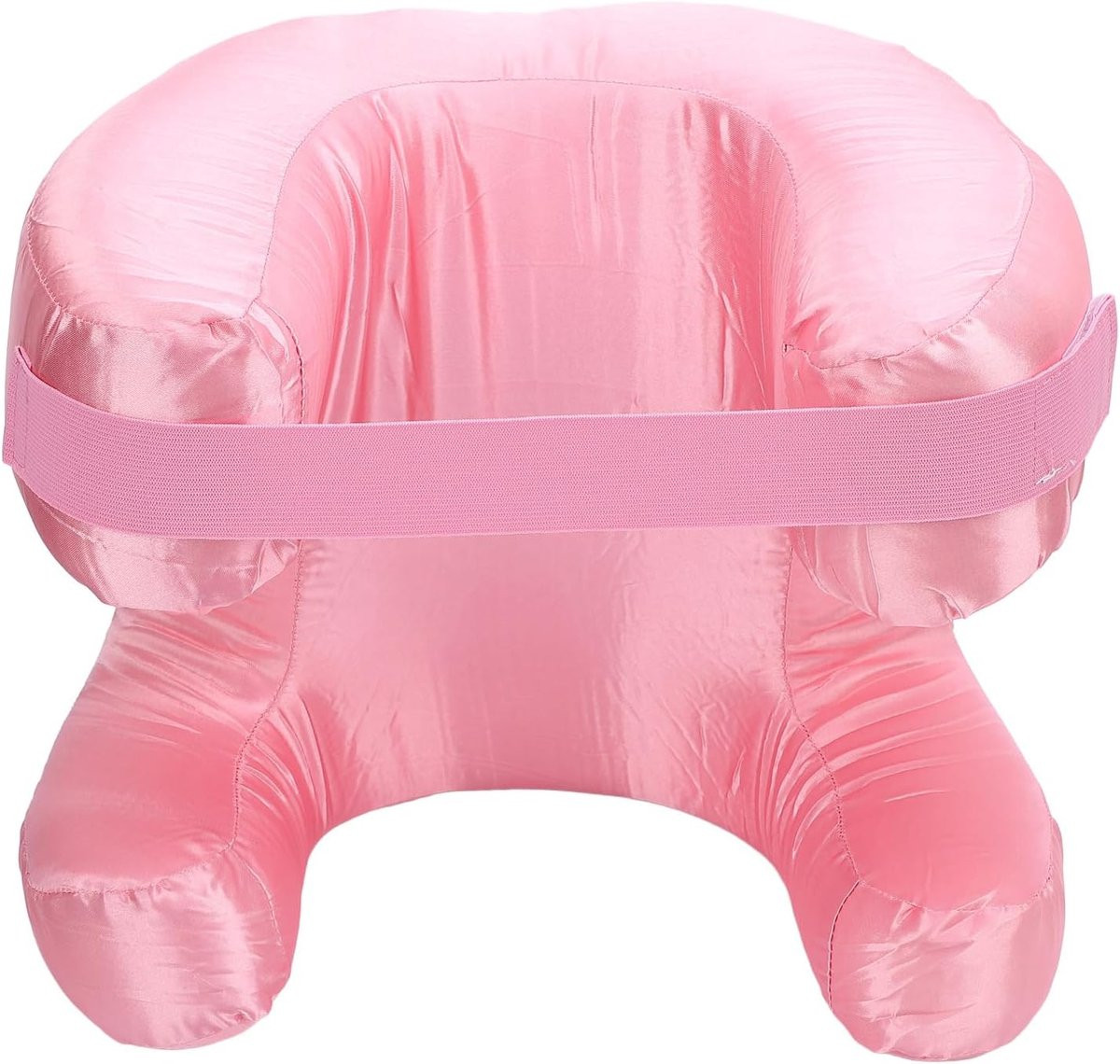 Ergonomisch Gezichtskussen voor zijslapers - Roze - 34 x 29 cm