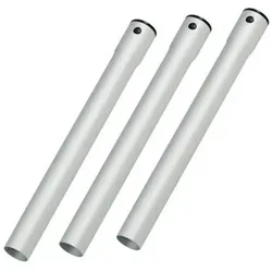 Saugrohr Cleancraft Ø 35 mm / Aluminium 3 x 0,33 m Zubehör für Cleancraft wetCAT 120 RH