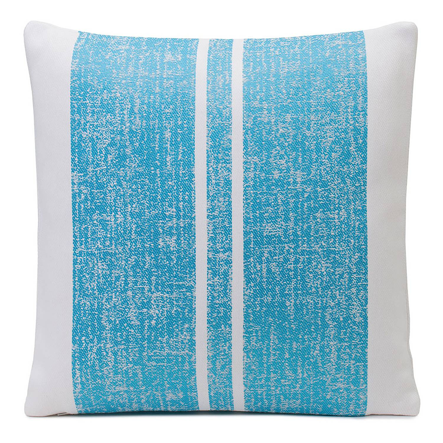 home24 Kussensloop Java turquoise mixweefsel 40 x 40 cm