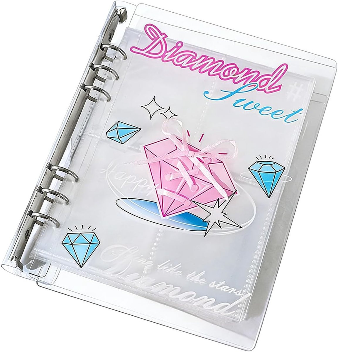 Acryl Fotokaart Binder Transparant - Verzamelboek voor Foto Opslag - 185 x 235 cm