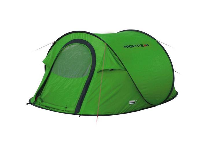 Zelt High Peak Vision Grün für 3 Personen - Zelt