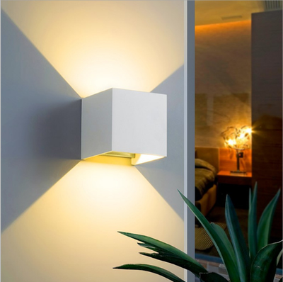 Friendly Fresh Finds Smart RGB Wall Light With Adjustable Beam Angle Music Sync Alexa Google Assistant Compatible white