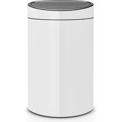 Brabantia Touch Bin, Abfalleimer, Weiss