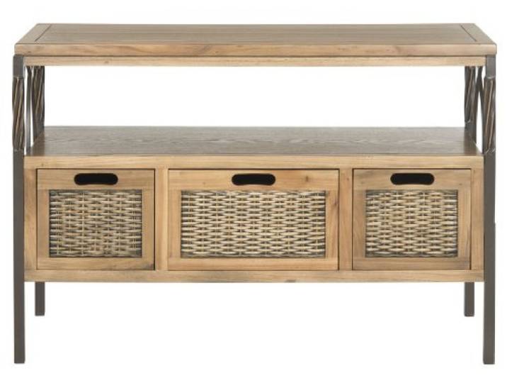 SAFAVIEH Console\, Bois\, 35 x 91 x 62\,99 cm\, EUH6532C