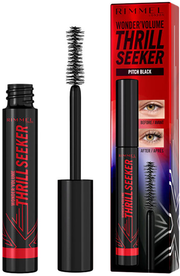 Rimmel London WONDER’ Volume Thrill Seeker máscara de pestañas #004-pitch black