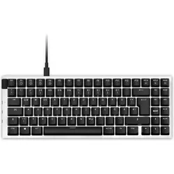 NZXT Function MiniTKL (DE, Kabelgebunden), Tastatur, Schwarz, Weiss
