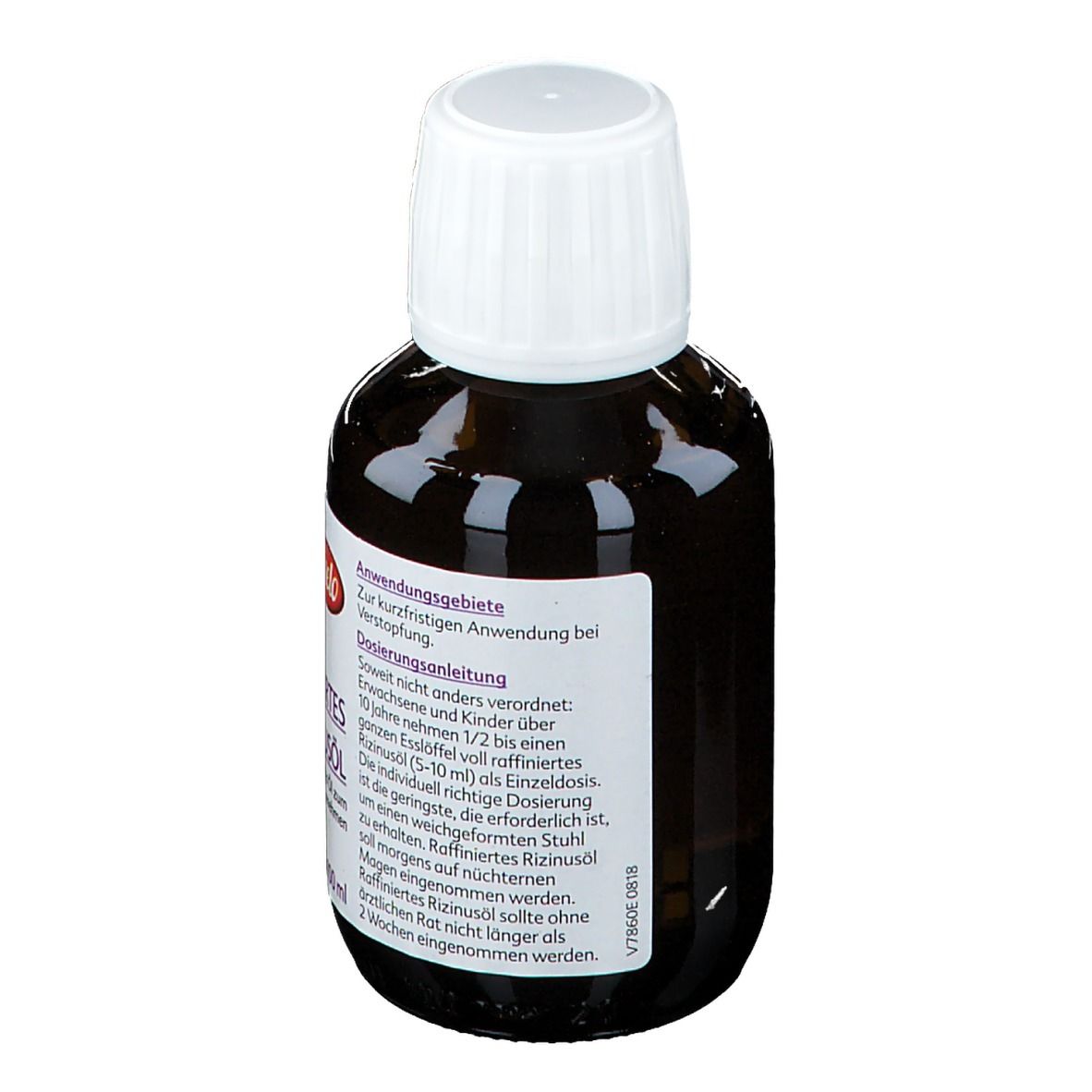 Rizinusöl raffiniert Caelo HV-Packung 100 ml Öl