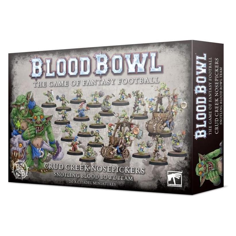 Games Workshop Blood Bowl - Crud Creek Nosepickers - Snotling Blood Bowl Team (Kunststoff) (202-01)