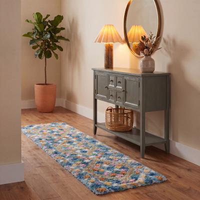 SAFAVIEH Handmade Casablanca Shag Carole Tribal Wool Rug