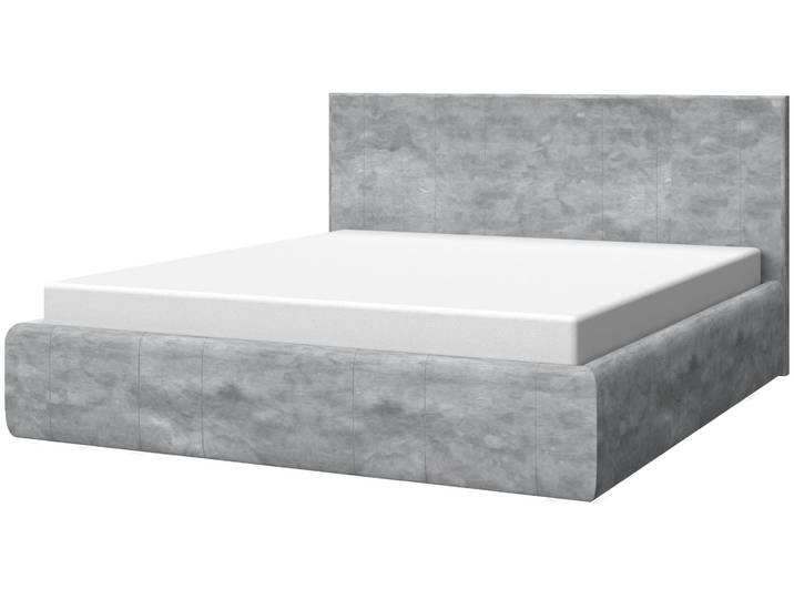 Bettgestell OTTO HOME Invictus , grau, B:194cm H:105cm, Betten, Bettgestell, mit Lattenrost und Bettkasten
