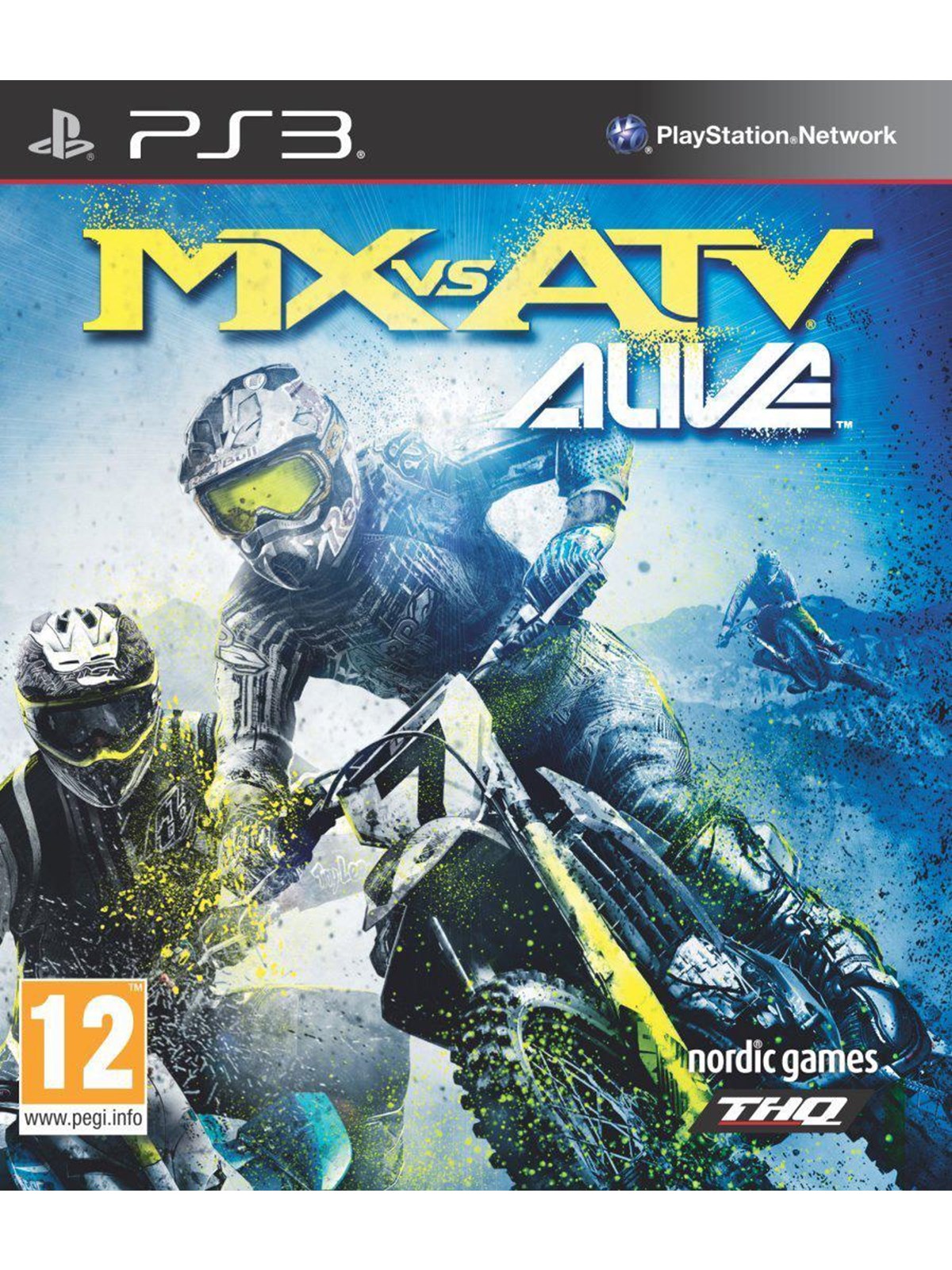 MX vs ATV Alive - Sony PlayStation 3 - Rennspiel - PEGI 12