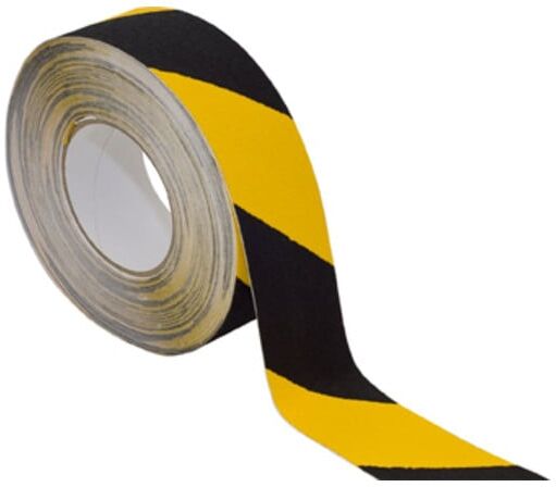 Roll Antirutschband schwarz/gelb SK 28mm Länge 18m (1411207)