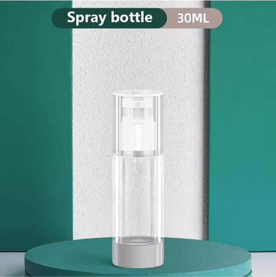 Inspire Essentials Clear Airless Pump Bottle Travel Size Cosmetic Cream Dispenser a 1pc