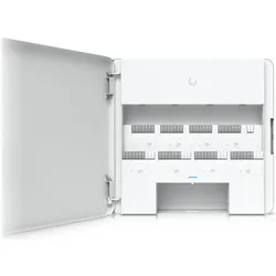 Ubiquiti UniFi Enterprise Grade Access Hub (10 Ports), Netzwerk Switch, Weiss
