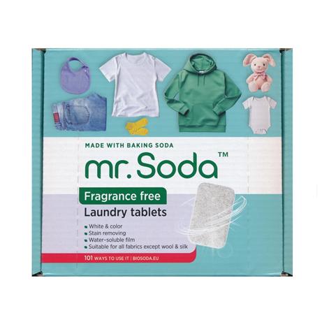 Soda Poppin' Soda Wäschetabletten FRAGRANCE FREE 30 Stück x 25 g mr. Soda (58300321)