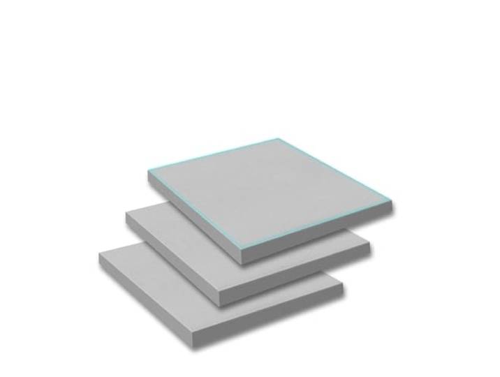 EDvkrgqx Sofa-Stützbretter aus hochdichtem Schaumstoff Schwarz/Grau 1/2/3 Stück 50 x 50 x 5 cm zur Unterstützung von Couchkissen: Wiederherstellung der Festigkeit(3pcs Grey)