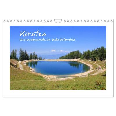Kärnten - Das Wanderparadies im Süden Österreichs (Wandkalender 2027 DIN A4 quer), CALVENDO Monatskalender