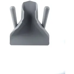 Hendi 72x Pommes- und Nacho-Schaufel,Dunkelgrau,233x205mm