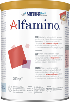 Nestle Health Science (Deutschland) GmbH ALFAMINO Pulver 6X400 g 10810964