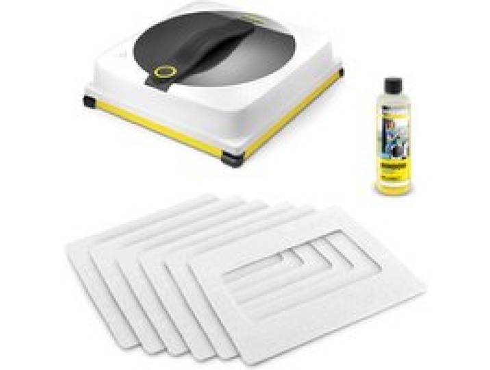 Robot lave vitres Karcher RCW 4 EXTRA + 62 dB - nettoyage automatique - nettoyage bordures - télécommande - 6 lingettes/dét 125ml