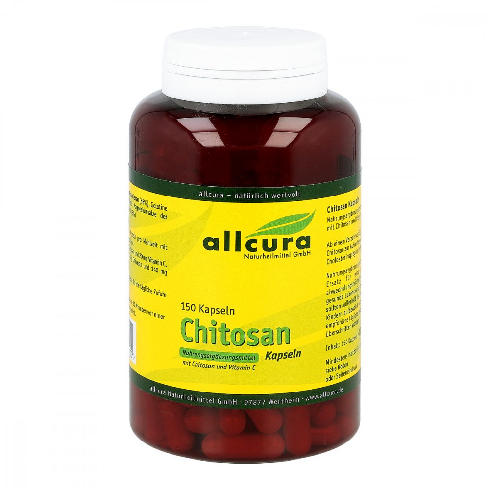 allcura Naturheilmittel GmbH Chitosan Kapseln 00647434