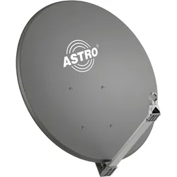 Astro Offset-Parabolantenne 100cm anthrazit ASP 100 A (Parabolantenne), SAT Spiegel + SAT Antennen, Grau