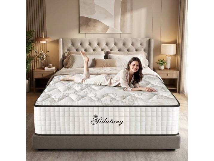 Matelas Mémoire de Forme 140x190 Épaisseur 28cm Certifié Oeko-TEX® Respirant & Anti-Acariens Sommeil Profond Garanti