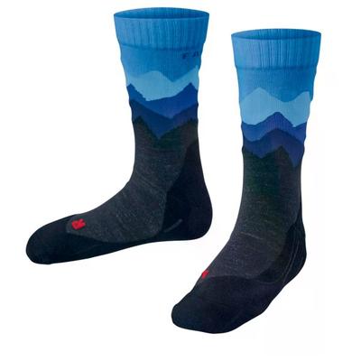 Falke - Kid's TK2 Trend - Wandersocken 35-38 | EU 35-38 blau
