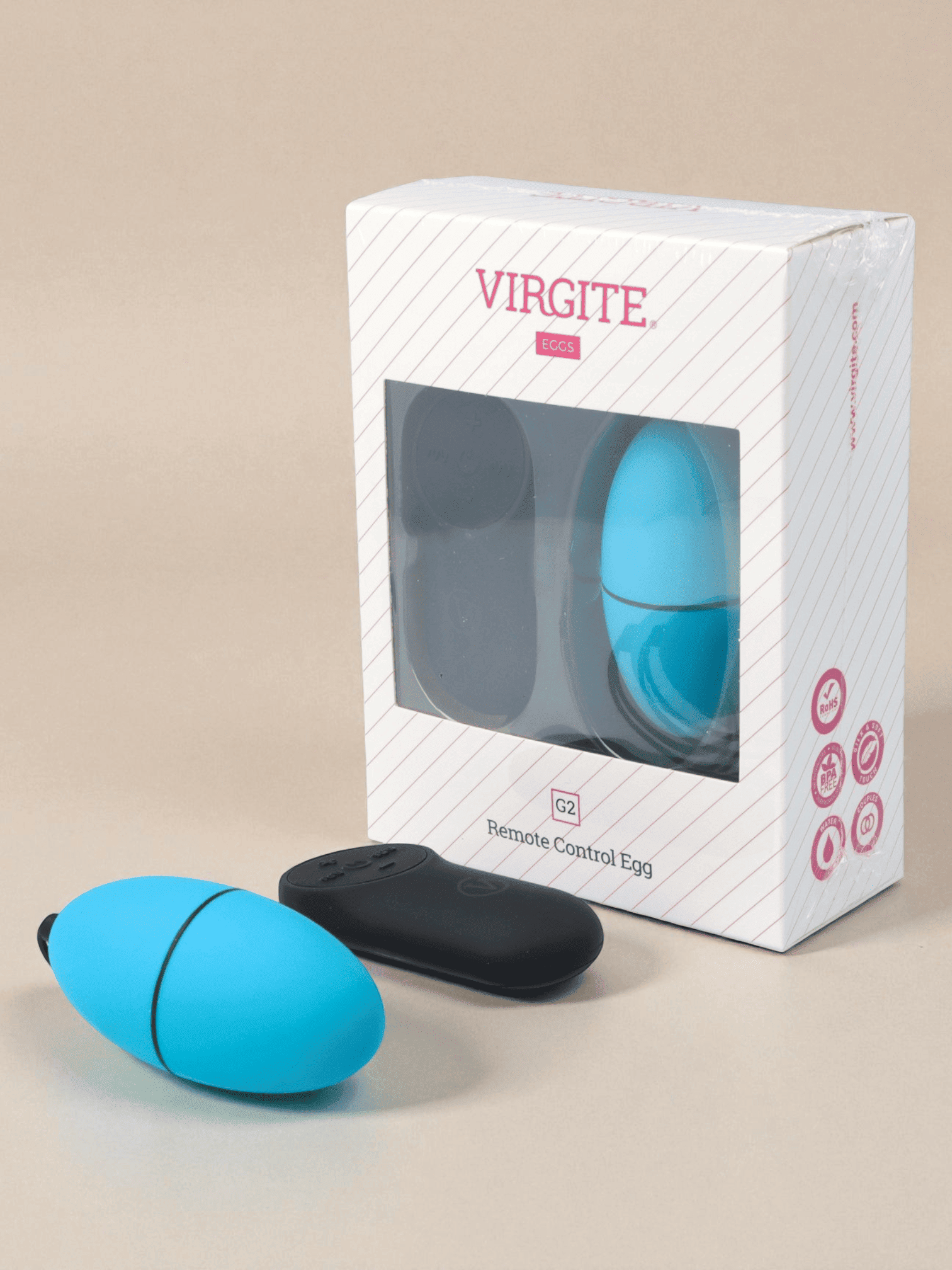 Virgite Oeuf Vibrant G2 Bleu