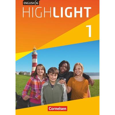 English G Highlight 1: 5. Schuljahr. Schülerbuch Hauptschule, Taschenbuch von Sydney Thorne,Frank Donoghue,Susan Abbey, Cornelsen Verlag,