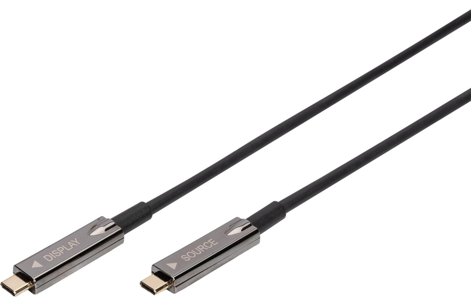 Digitus AK-330160-150-S 4K USB 3.1 Type-C AOC AV-aansluitkabel, 15m