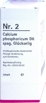 PHÖNIX LABORATORIUM GmbH NR.2 Calcium phosphoricum D 6 spag.Glückselig 50 ml 10965879