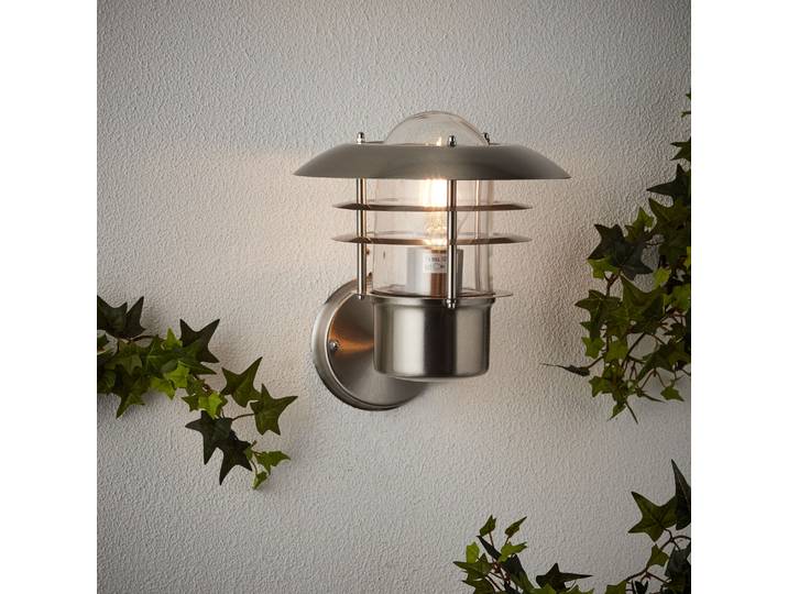 applique murale d'extérieur Terrence\, 45781/82 Brilliant\, couleur acier inoxydable