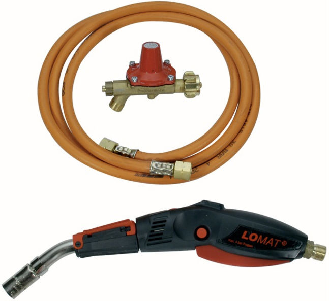 Set de brasage fort/tendre Lomat PIEZO-6 avec accessoires 4-pces propane GCE RHÖ (19810)