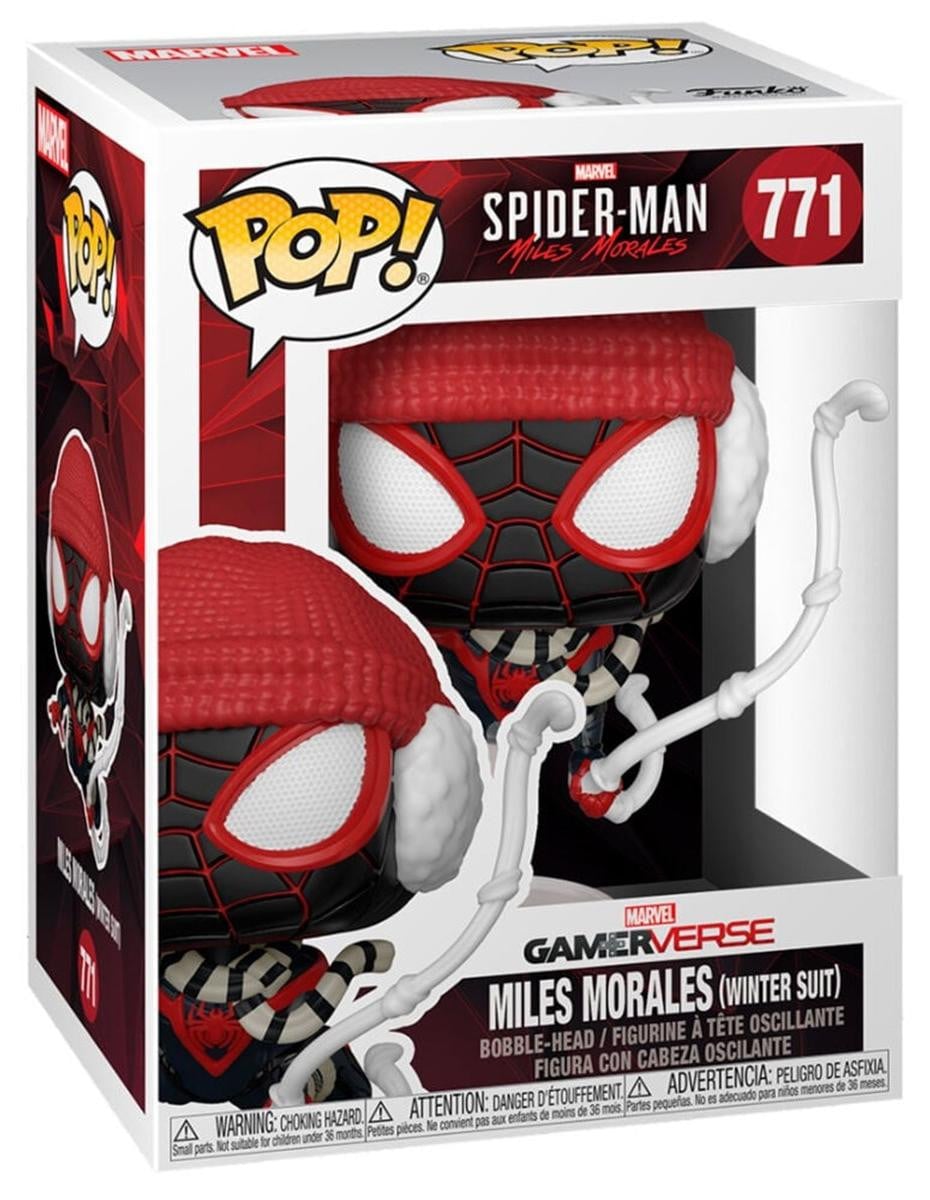 Funko Pop! Marvel Spider-Man Miles Morales Winter Suit 771 Vinyl figuur
