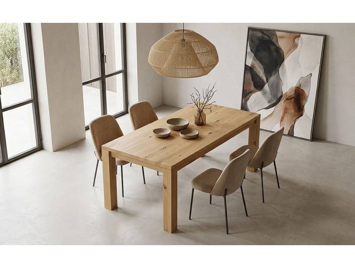 Table: Amsterdam Chêne noueux Naturel huilé