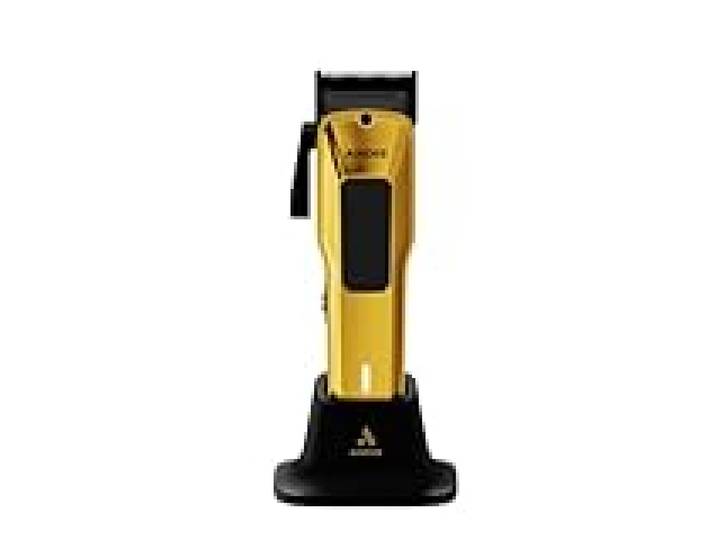 Andis 562118 Tondeuse à cheveux professionnelle filaire/sans fil, lame Phaze réglable pour une coupe de près, dorée
