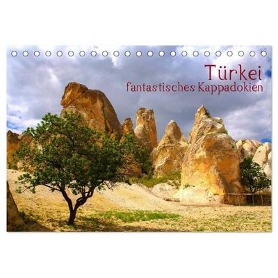Türkei - fantastisches Kappadokien (Tischkalender 2027 DIN A5 quer), CALVENDO Monatskalender