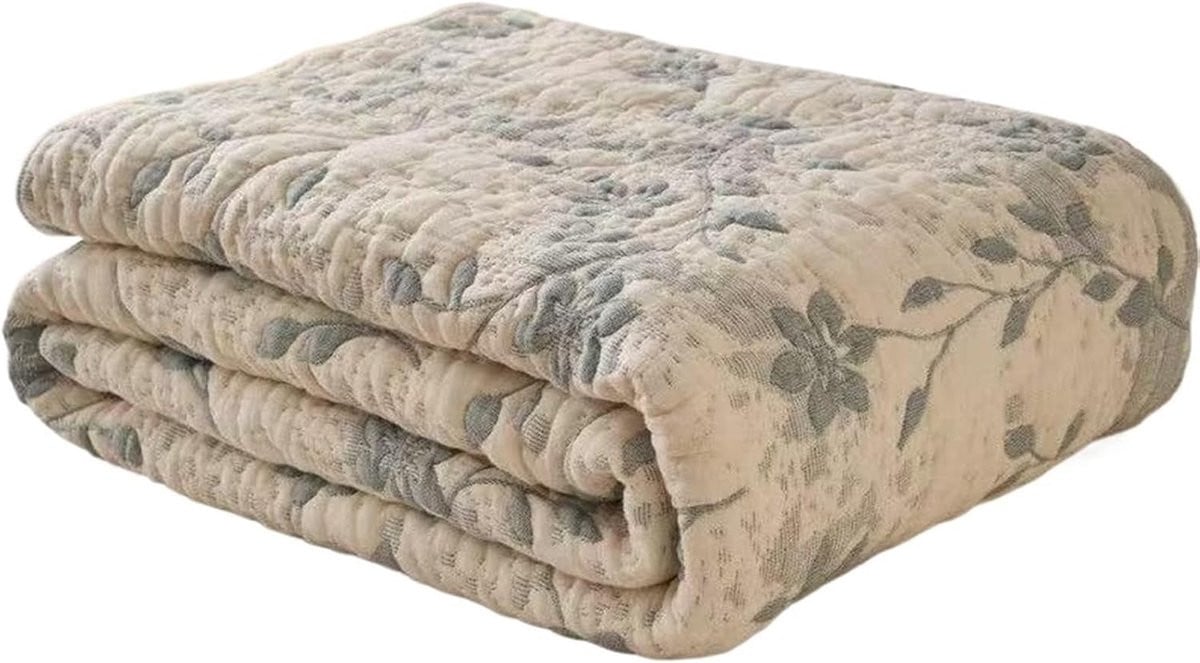 Mousseline Gaas Sprei Meerkleurig 150x200 cm