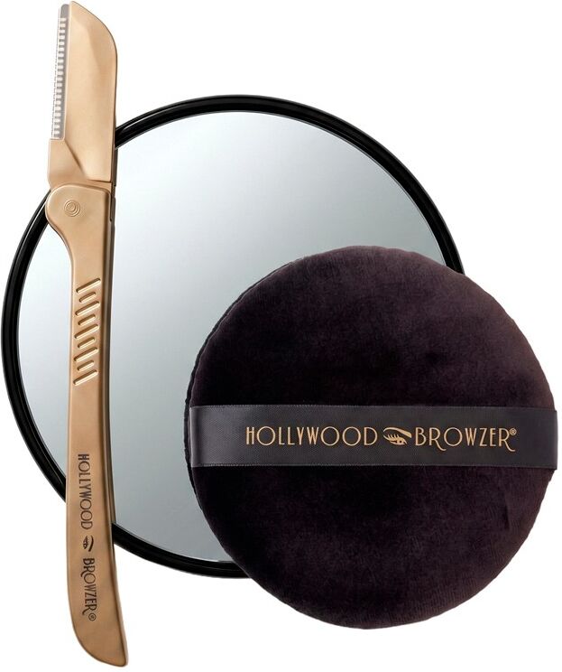 Hollywood Browzer The Dermaplaning Starter Kit - Classic Gold